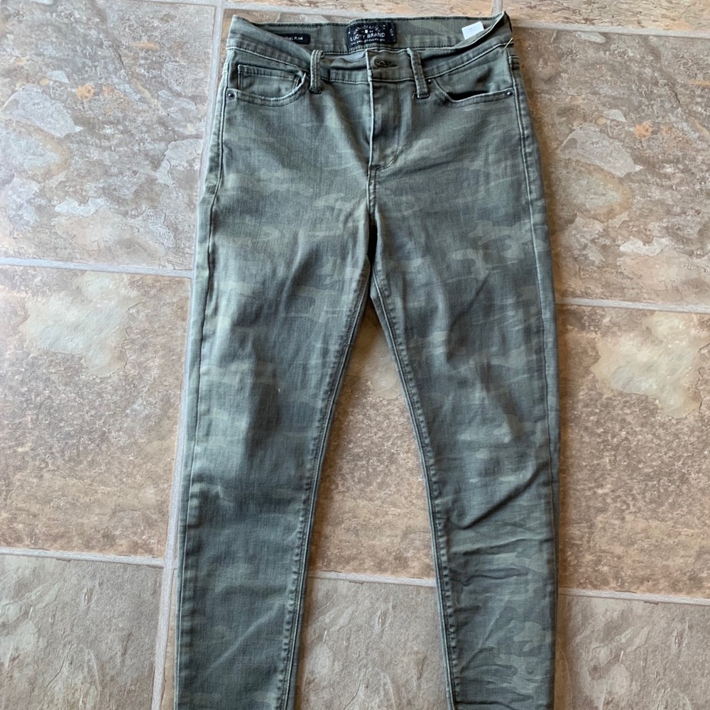 Camo jeans